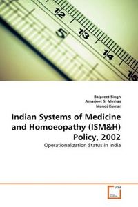 Produktbild: Singh, B: Indian Systems of Medicine and Homoeopathy (ISM&H)