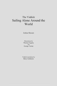Produktbild: The Yiddish Sailing Alone Around the World