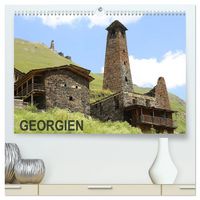 Produktbild: GEORGIEN (hochwertiger Premium Wandkalender 2027 DIN A2 quer), Kunstdruck in Hochglanz
