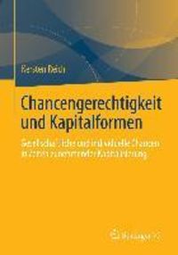 Produktbild: Chancengerechtigkeit und Kapitalformen