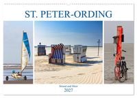 Produktbild: ST. PETER ORDING Strand und Meer (Wandkalender 2027 DIN A2 quer), CALVENDO Monatskalender