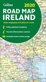 Produktbild: Collins Maps: 2020 Collins Map of Ireland
