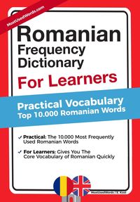 Produktbild: Romanian Frequency Dictionary For Learners - Practial Vocabulary - Top 10000 Romanian Words