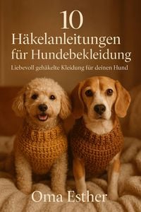 Produktbild: 10 H&auml;kelanleitungen f&uuml;r Hundebekleidung