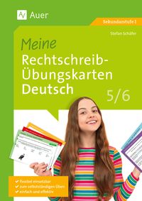 Bild vom Artikel Meine Rechtschreib-Übungskarten Deutsch 5-6 vom Autor Stefan Schäfer