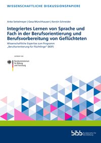 Produktbild: Integriertes Lernen von Sprache und Fach in der Berufsorientierung und Berufsvorbereitung von Gefl&uuml;chteten