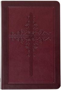 Produktbild: The Passion Translation New Testament (2020 Edition) Giant Print Compact Burgundy