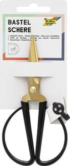 Produktbild: Folia  Bastelschere gold, ca. 14,5cm lang