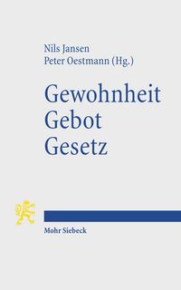 Produktbild: Gewohnheit. Gebot. Gesetz