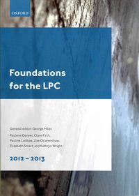 Produktbild: Foundations for the Lpc 2012-13