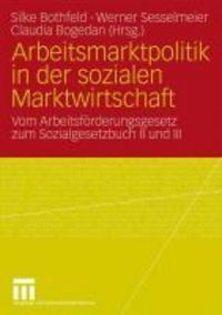 Produktbild: Arbeitsmarktpolitik in der sozialen Marktwirtschaft