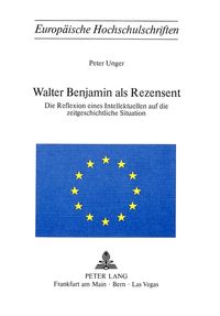 Produktbild: Walter Benjamin als Rezensent