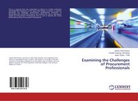 Produktbild: Examining the Challenges of Procurement Professionals