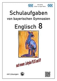 Produktbild: Englisch 8 (Green Line) Schulaufgaben (G9, LehrplanPLUS) von bayerischen Gymnasien mit L&ouml;sungen