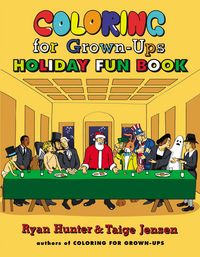 Produktbild: Coloring for Grown-Ups Holiday Fun Book