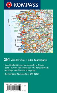 KOMPASS Wanderführer Jakobsweg Portugal Spanien, 60 Touren