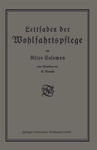 Produktbild: Leitfaden der Wohlfahrtspflege