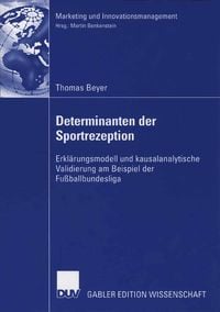 Produktbild: Determinanten der Sportrezeption