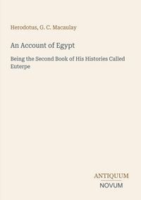 Produktbild: An Account of Egypt