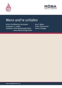 Produktbild: Wenn and're schlafen