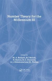 Produktbild: Number Theory for the Millennium III