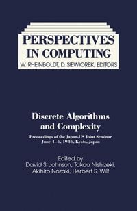 Produktbild: Discrete Algorithms and Complexity