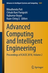 Produktbild: Advanced Computing and Intelligent Engineering
