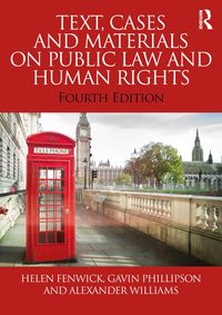 Produktbild: Text, Cases and Materials on Public Law and Human Rights