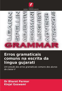 Produktbild: Erros gramaticais comuns na escrita da l&iacute;ngua gujarati