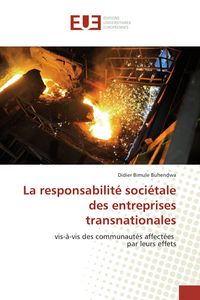 Produktbild: La responsabilit&eacute; soci&eacute;tale des entreprises transnationales