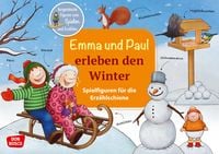 Produktbild: Emma und Paul erleben den Winter. Erz&auml;hlschienen-Figurenset