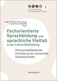 Produktbild: Fachorientierte Sprachbildung und sprachliche Vielfalt in der Lehrkr&auml;ftebildung