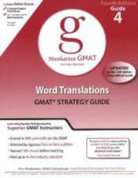 Produktbild: Word Translations GMAT Strategy Guide