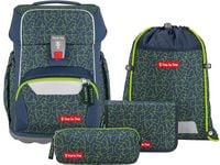 Produktbild: STEP BY STEP&reg; Schulrucksack-Set Basis 4teilig, Green Geometric