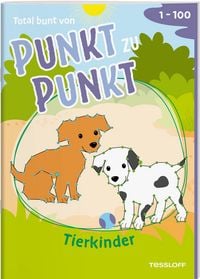 Produktbild Total bunt von Punkt zu Punkt. Tierkinder. Von 1 bis 100