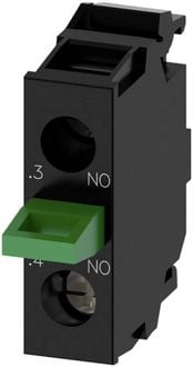 Produktbild: Siemens 3SU1400-2AA10-1BA0 Kontaktmodul 1 Schlie&szlig;er 500V 1St.
