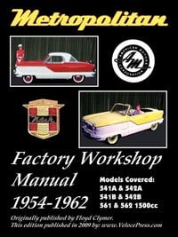 Produktbild: Metropolitan (Austin UK & Nash Usa) Factory Workshop Manual
