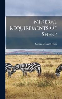 Produktbild: Mineral Requirements Of Sheep