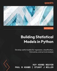 Produktbild: Building Statistical Models in Python