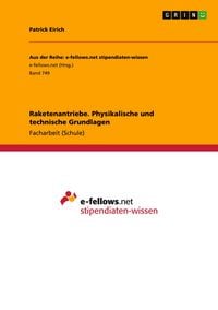 Produktbild: Raketenantriebe. Physikalische und technische Grundlagen
