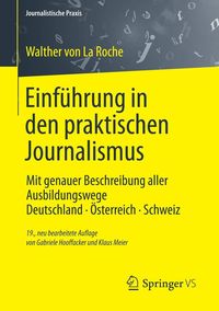 Produktbild: Einf&uuml;hrung in den praktischen Journalismus