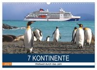 Produktbild: 7 Kontinente - Weltweit durch das Jahr (Wandkalender 2027 DIN A3 quer), CALVENDO Monatskalender