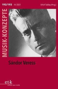 Produktbild: MUSIK-KONZEPTE 192-193: S&aacute;ndor Veress