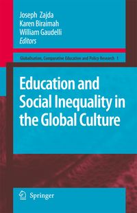 Produktbild: Education and Social Inequality in the Global Culture