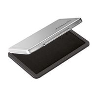 Produktbild: Pelikan Stempelkissen Metall schwarz 7x11cm