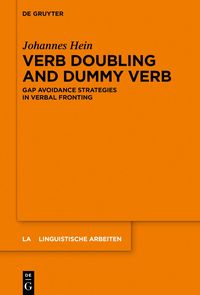 Produktbild: Verb Doubling and Dummy Verb