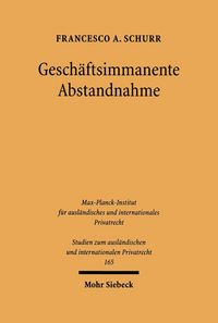 Produktbild: Gesch&auml;ftsimmanente Abstandnahme