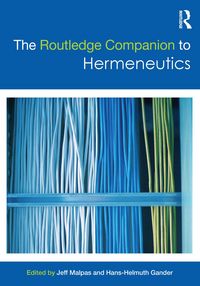 Produktbild: The Routledge Companion to Hermeneutics