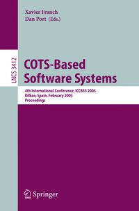 Produktbild: COTS-Based Software Systems