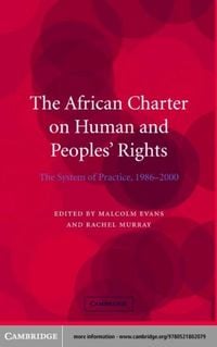 Produktbild: African Charter on Human and Peoples' Rights
